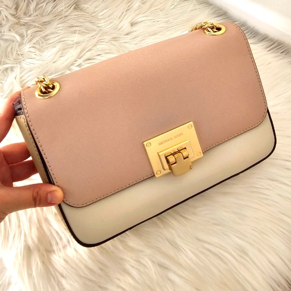 NWT Michael Kors Tina Shoulder Flap Handbag